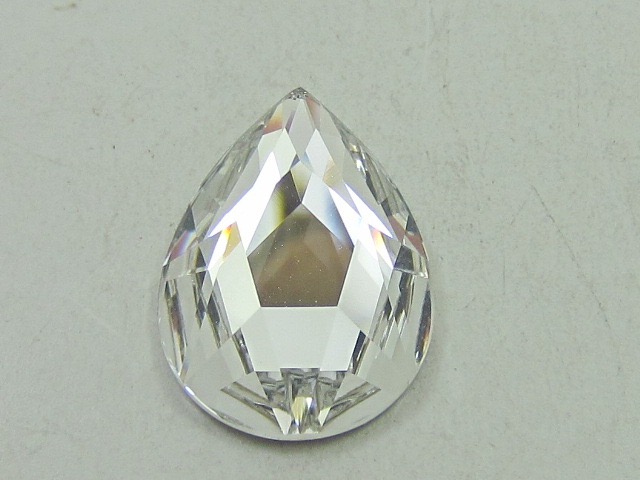 6 pcs. PEAR 14x9mm CRYSTAL FLATBACK European Rhinestones